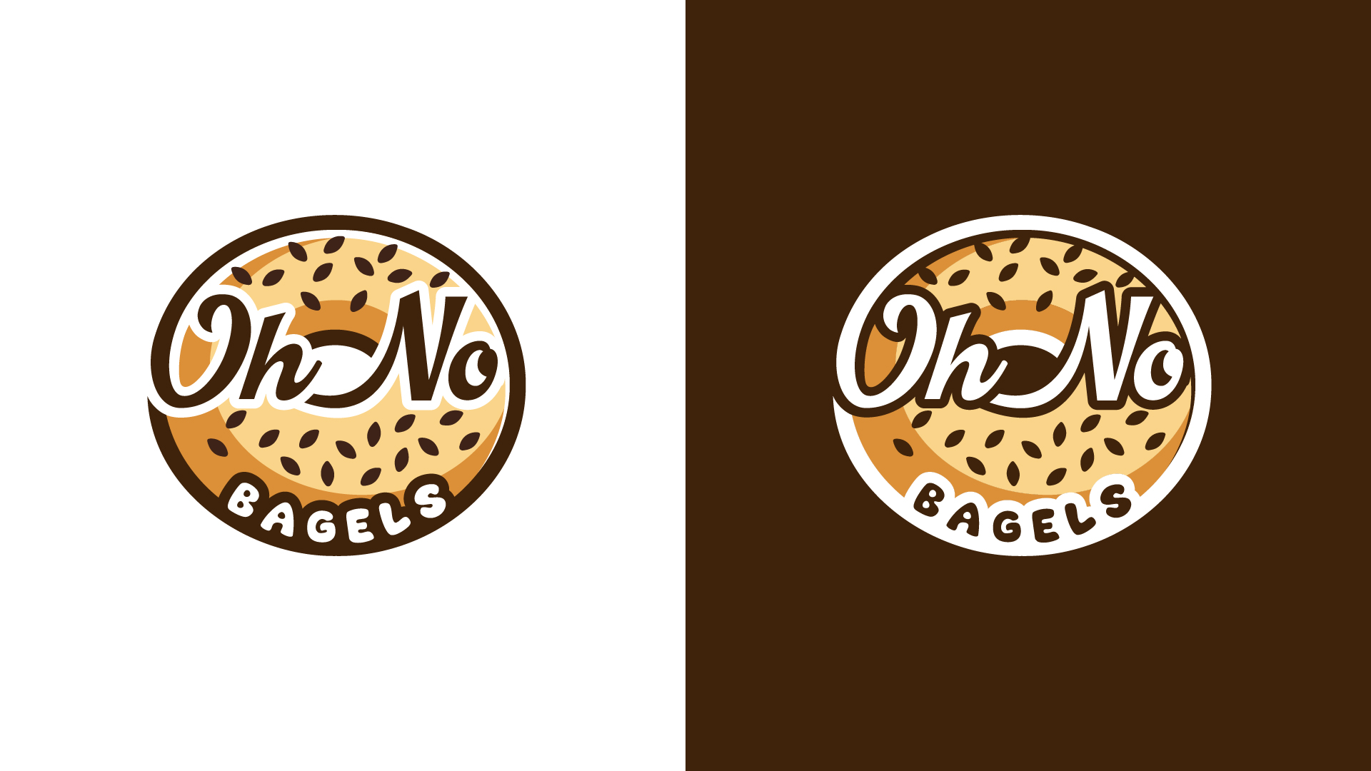 oh no bagels logo