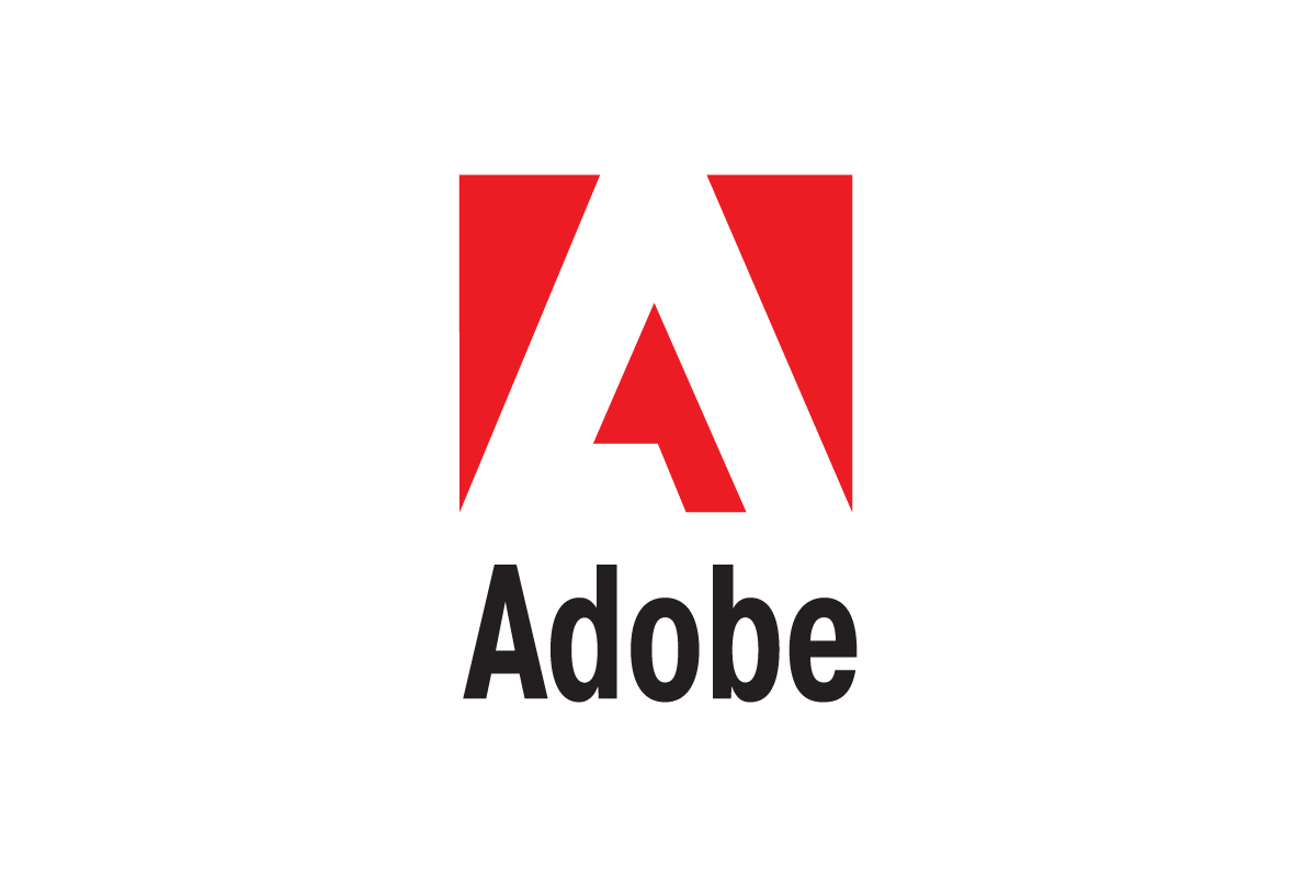 adobe negative space logo