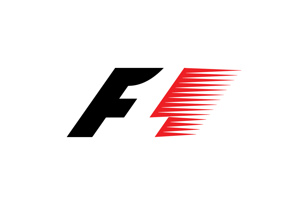 f1 negative space logo