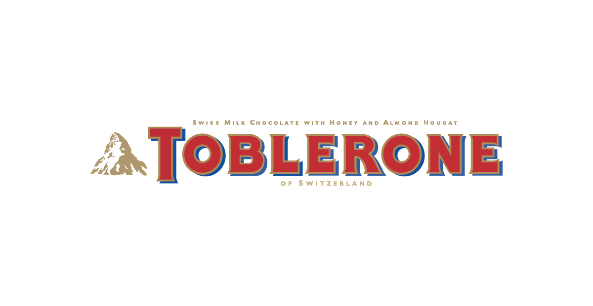 toblerone negative space logo