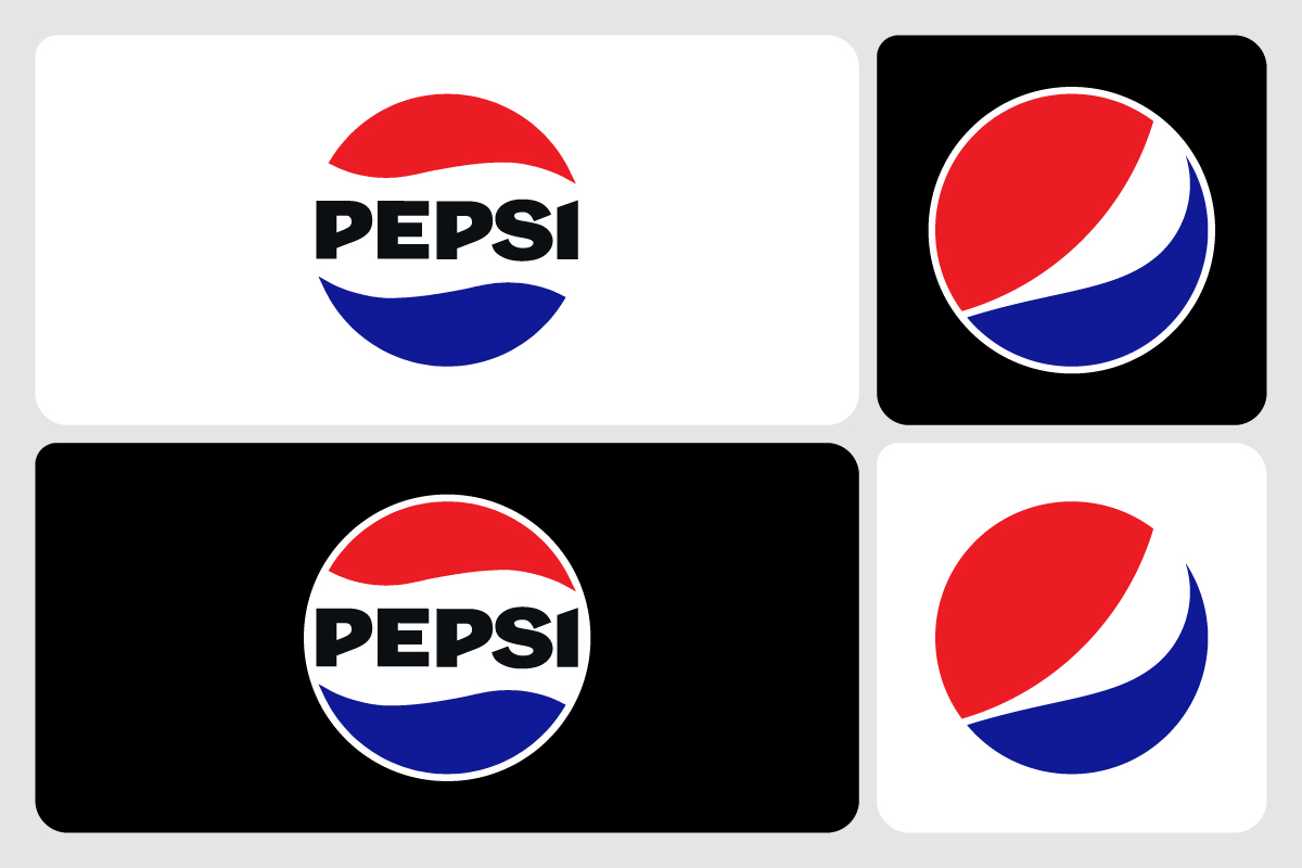 pepsi logo variations
