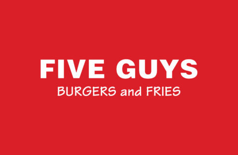 restaurant logo - five guys